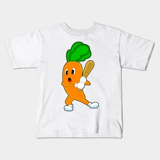 Carrot Baseball Baseball bat Kids T-Shirt